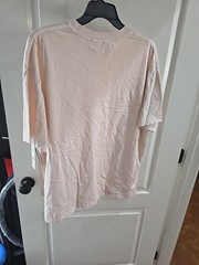 2 Pack Of No Boundaries Mens Oversize T Shirt Vintage Pink Peach Size L 42/44