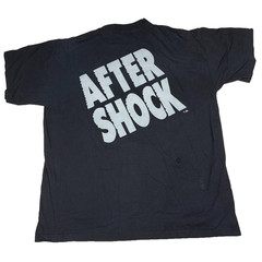 Vintage Aftershock T-Shirt XL Black Murina USA Single Stitch Liquor Promo Tee