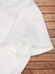 Women’s Round Neck Romantic Short-Sleeved T-Shirt Summer Heart Pattern Pullover♪
