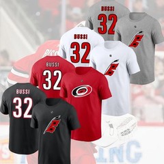 HOT! Brandon #32 Bussi Carolina Name & Number Player Fans Hurricane Gift