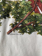 1988 Vintage Art Nature Tee Ultra Soft Size L