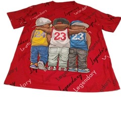 Michael Jordan Kobe Bryant LeBron James XL Launder Legendary All Over Print RARE