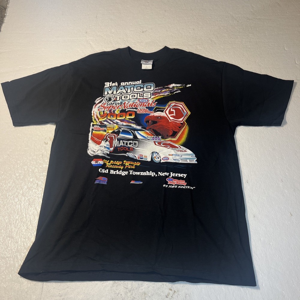Vintage Matco Tools 31st Annual Shirt 2000 Men’s Large Black