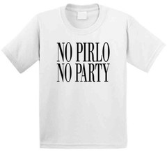 No Pirlo No Party Andrea Pirlo Italia Funny Soccer Futbol World Cup T Shirt