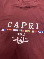 Capri Shirt | Capri Italy T-Shirt XXL Made In Italy Authentic Italia