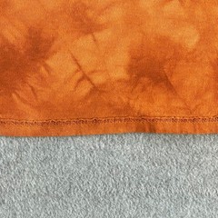 The Mountain Shirt Graphic T Mens Tiger Orange Tie Dye XL Cotton Y2K Big Cat
