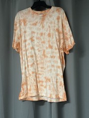 CSG Salmon Tie-Dye T-Shirt Size XL Used