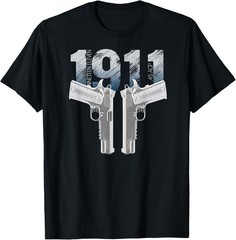 1911 Handgun Pro Gun 2nd Amendment Patriotic T-Shirt