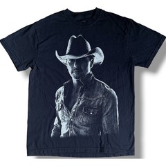 Tim McGraw Concert Tour Graphic T-Shirt Mens Medium Black Country Music Merch