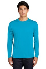 MEN’S MOISTURE WICKING Dri fit Long Sleeve SPORT-TEK T-shirt ST350LS 2XL-4XL