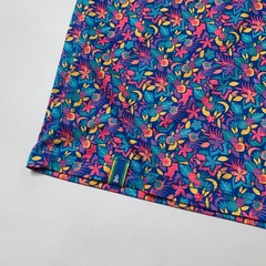 Chubbies Shirt Mens M Medium All Over Printed Tropical Floral Short Sleeve Crew
