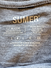 A Product Of Sumer Worldwide Tee Shirt Gray Men’s Choose Size S / M / L / XL