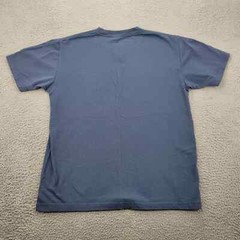 Columbia Shirt Mens Medium Blue Short Sleeve Graphic Fishing Outdoor