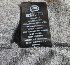 Ecko Unltd Men’s V-Neck Grey Marled Logo T-Shirt Sizes S, M, L, XL NWT