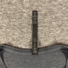 Lululemon Z3 Shirt Mens 2XL Gray Pima Cotton Stretch V Neck Tee T-Shirt Soft