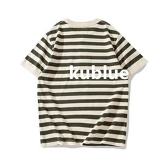 Men’s Sailor’s Henry Short Sleeve Striped Henley Collar Shirt T-shirt