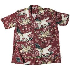 NON STOCK Vintage T-Shirt Print Shirt Men’s Short Sleeve Shirt Cuban Casual Tops