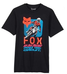 Fox Racing X Pro Circuit Premium Short Sleeve Tee Black Adult MX Logo T-shirt M