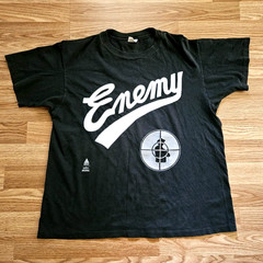 Vintage 90s Public Enemy Rap T Shirt Size XL Single Stitch Winterland