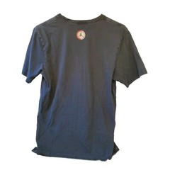 Air Jordan World Wide Black T Shirt Satin Pocket