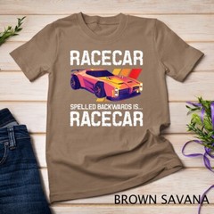 Racecar Spelled Backwards – Car Racer Mechanic Racing Race Unisex T-shirt