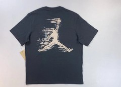 Men’s Nike Air Jordan Jumpman T-Shirt Short Sleeve Graphic HQ8970 Black