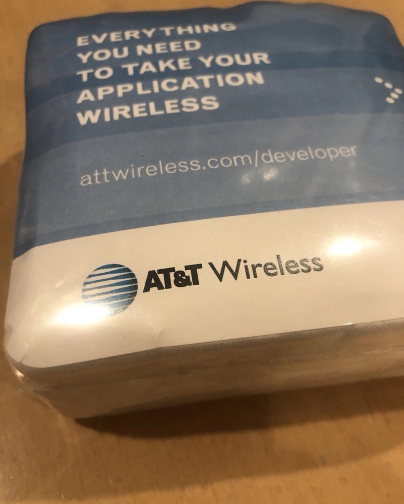 Vintage Y2K ATST ATT Wireless Developers T-Shirt One Size New Sealed
