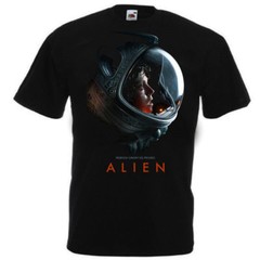 ALIEN Movie Poster T shirt Black all sizes S M L XL 2XL 3XL
