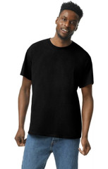 Classic Black Unisex Heavy Cotton Tee | Soft & Durable Everyday Shirt
