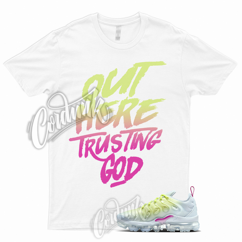 VaporMax Plus T Shirt Blue Tint Light Lemon Twist Fireberry 1 To Match TG