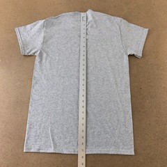 Gildan Dry Blend Mens Size Small Heather Gray Short Sleeve Crew Neck T-Shirt New
