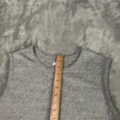Duluth Trading Mens Muscle Sleeveless T-Shirt Tee Large Heather Gray