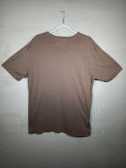 Vissla Men’s XL Brown Geometric Aztec Pocket Crew Neck Short Sleeve T-Shirt