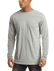 Men’s UPF 50+ Sun Protection UV Shirts Long Sleeve Quick Dry Summer Casual Tops