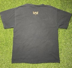 VINTAGE Y2K DETHKLOK METALOCALYPSE TOUR BLACK T-SHIRT SZ L Cartoon Network RARE