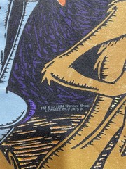 Vintage 90s Wile E coyote the road runner Looney Tunes All over print size XL