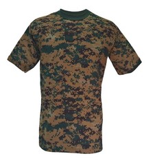 Army Navy Shop Short Sleeve Camouflage T-Shirt