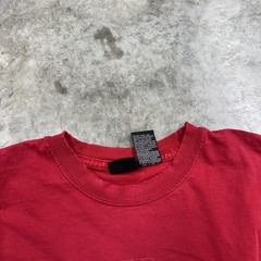 Starter Shirt Mens Medium Red Long Sleeve Athletic Graphic Logo Vintage Style