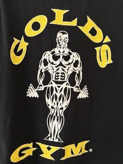 Gold’s Gym Tank Top Bodybuilding Fitness Sleeveless Shirt Muscle Workout Shirt