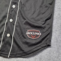 Jack Links Beef Jerky Sasquatch Promo Baseball Jersey Mens Size Small No Tag