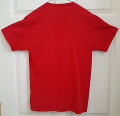 Disney Mickey Mouse T Shirt Red Dad Size Medium 38/40 Cotton Excellent