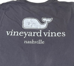 Vineyard Vines XL Tee Shirt – Gray with Nashville and Whale