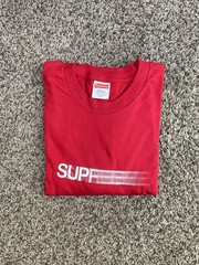 Size Large – Supreme Motion Logo Tee (Red) Brand New!