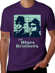 Blues Music Graphic T-Shirt | Men’s The Blues Brothers Shor