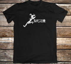 Lupin the 3rd Anime Manga Graphic T- Shirt Unisex Apparel Retro tee Design