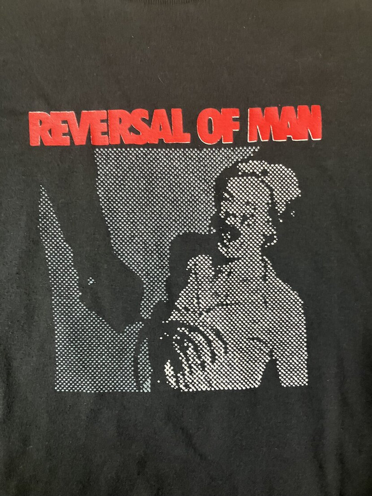 Reversal of Man Black T-Shirt Cotton Full Size Unisex S-5XL VK167