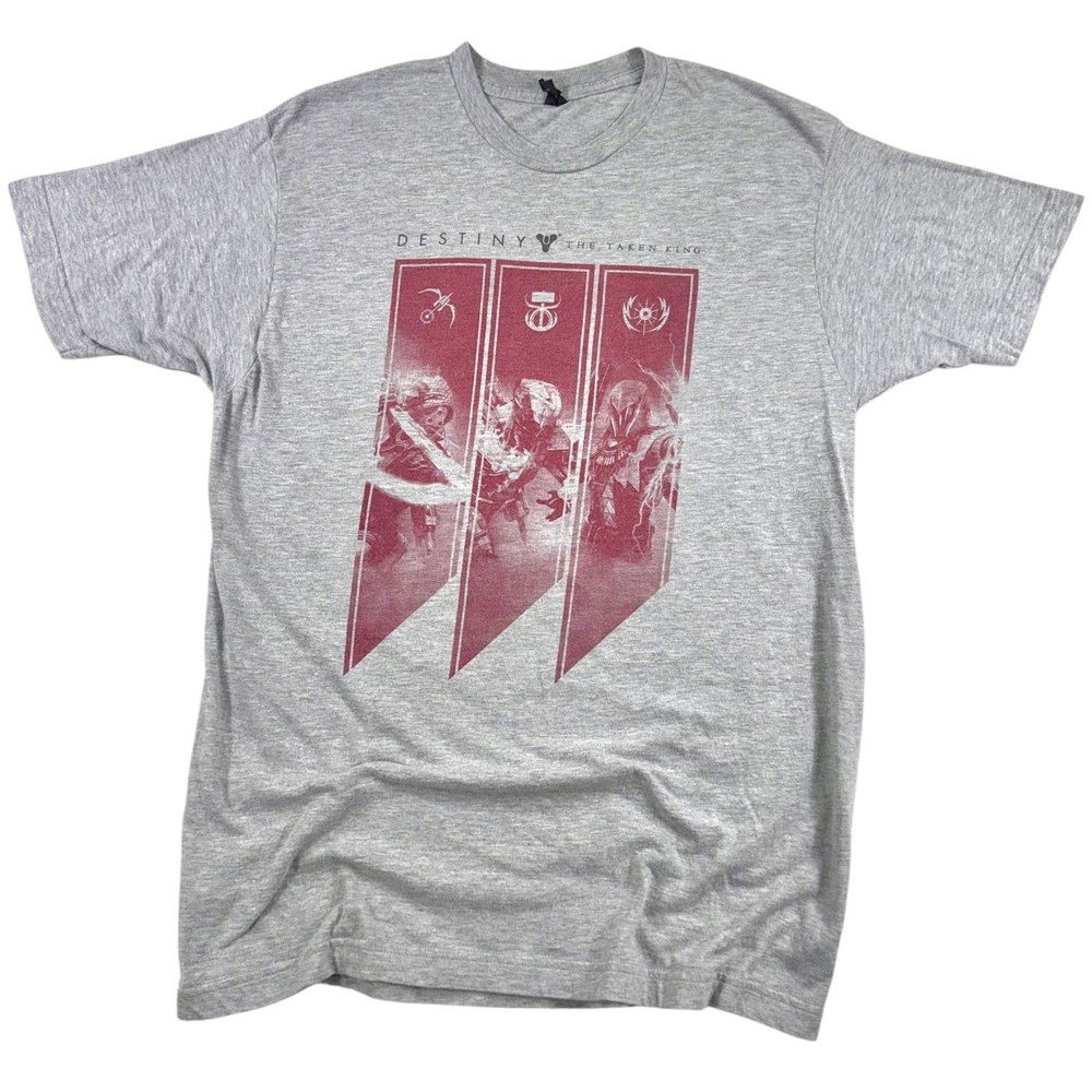 Destiny The Taken King T-Shirt Men’s LARGE 2015 Video Game Promo RARE Bungie