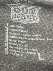 Outkast ATLiens Hip Hop Rap T Shirt Adult Mens Size Large Black Purple Pink