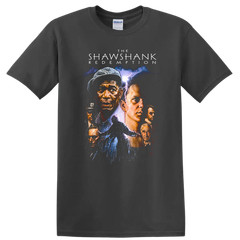 Shawshank Redemption Art T Shirt Classic Movie Graphic Tee Movie Lovers Humor
