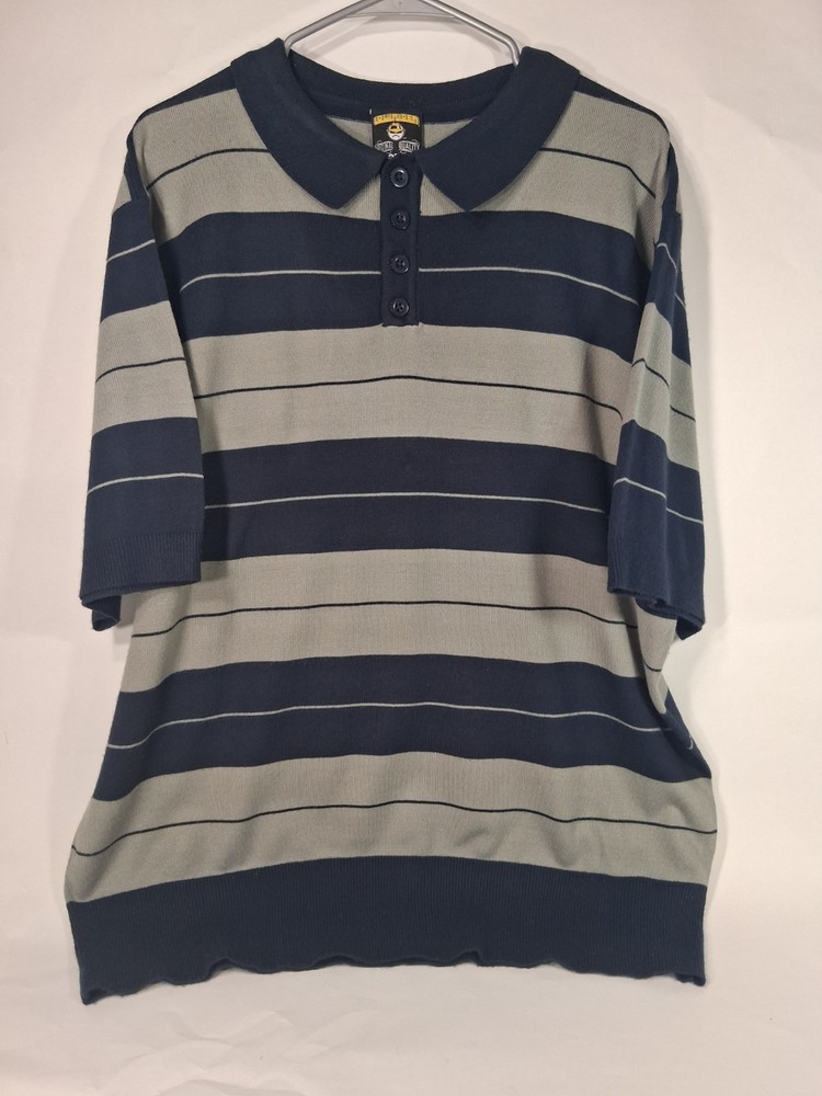 Lowrider Brand Charlie Brown Shirt Men’s Size 2XL Blue & Gray
